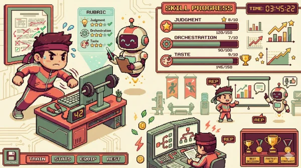 지식 노동자를 운동선수처럼 훈련시키는 AI 코치