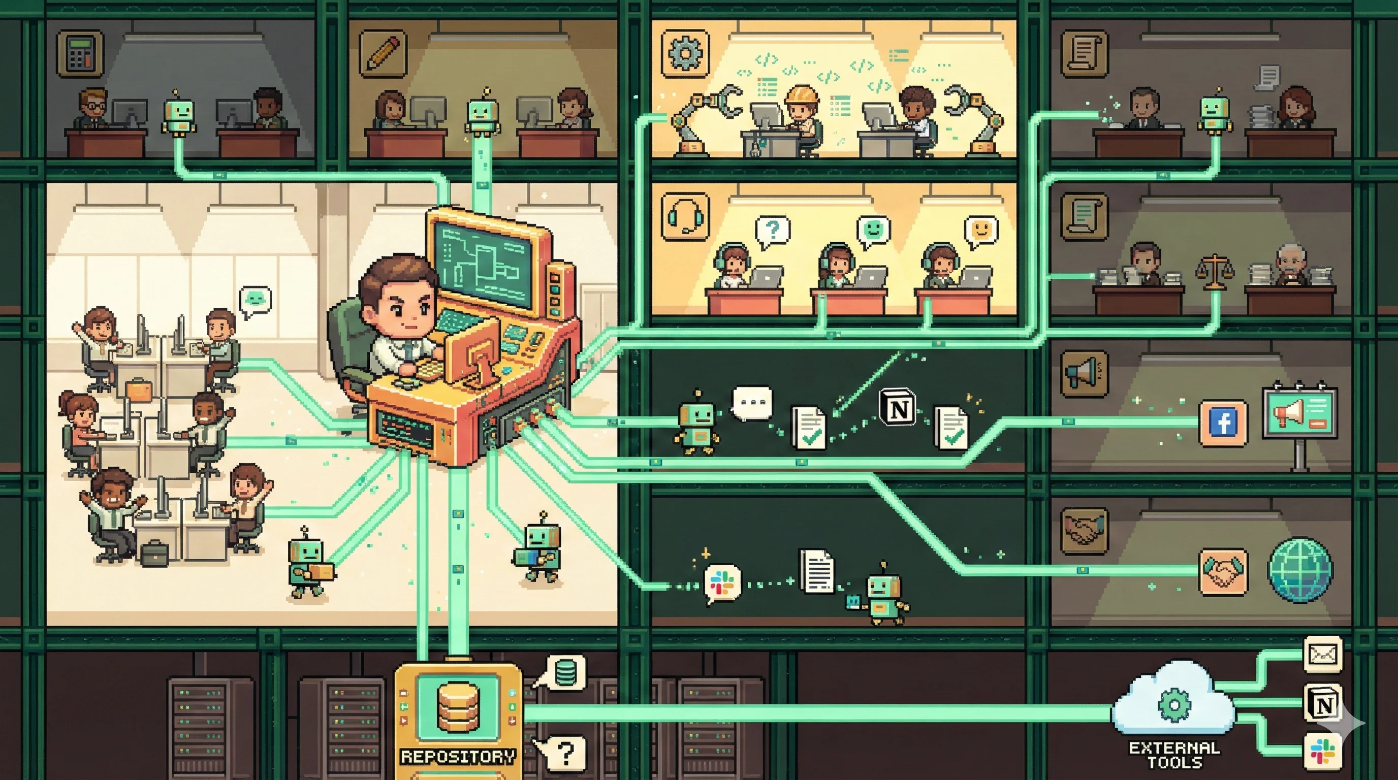 회사 내 AI 도입을 이끄는 리더