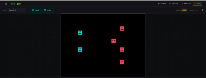 직접 만든 레벨에서 플레이를 시도했지만 실패