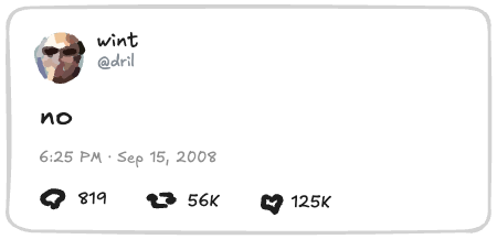 dril의 트윗