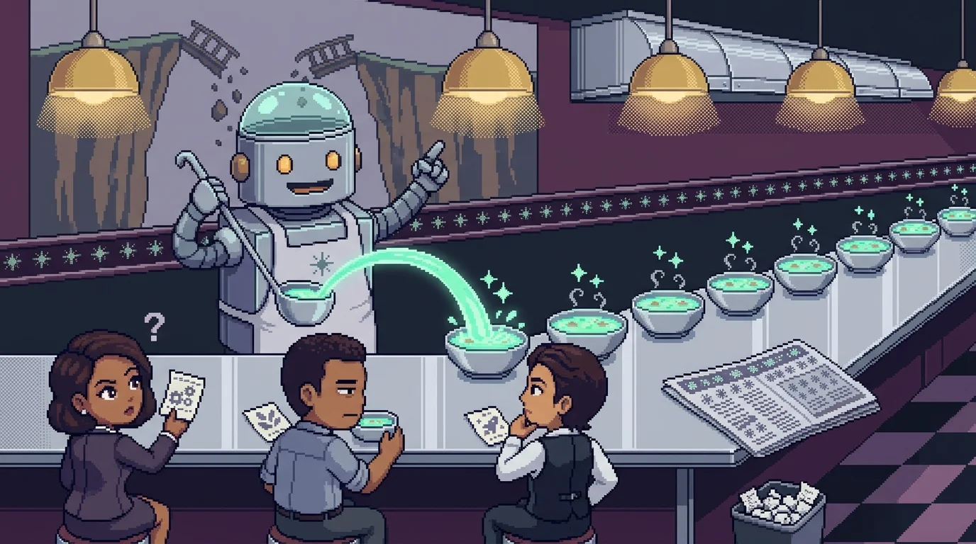 트렌드슬롭 연구를 상징하는 일러스트