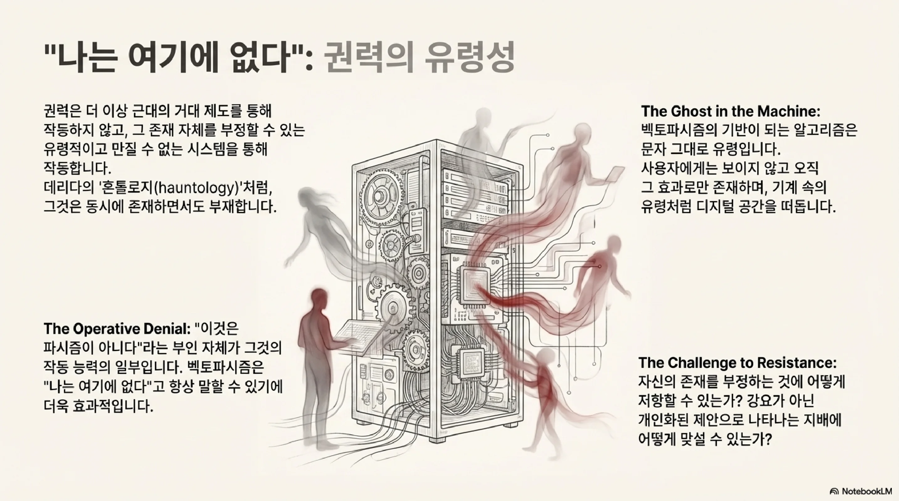 나는 여기에 없다 - 권력의 유령성